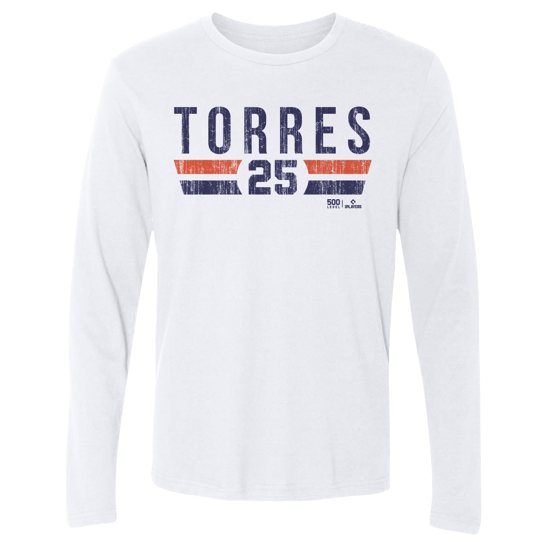 Gleyber Torres Men's Long Sleeve T-Shirt | 500 LEVEL