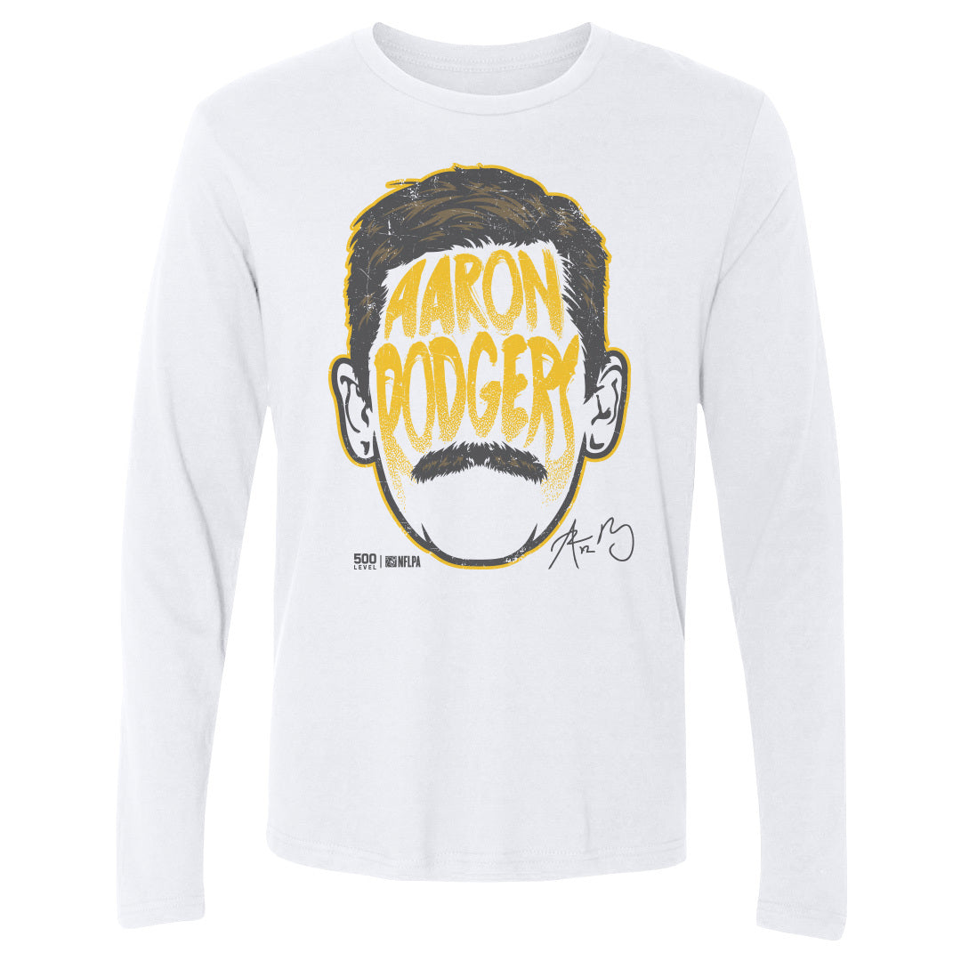 Aaron Rodgers Men's Long Sleeve T-Shirt | 500 LEVEL