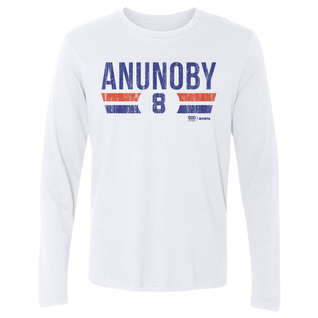 OG Anunoby Men's Long Sleeve T-Shirt | 500 LEVEL