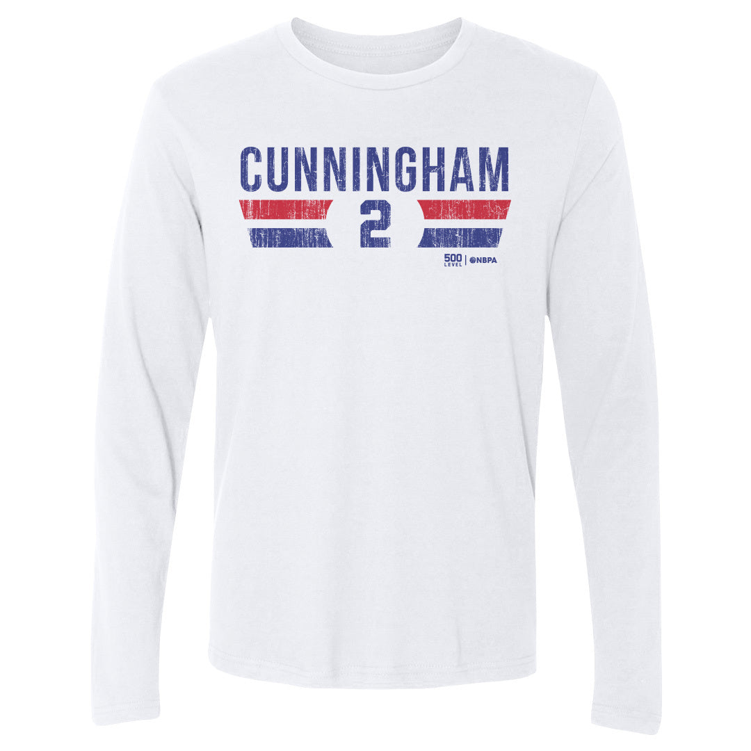 Cade Cunningham Men's Long Sleeve T-Shirt | 500 LEVEL