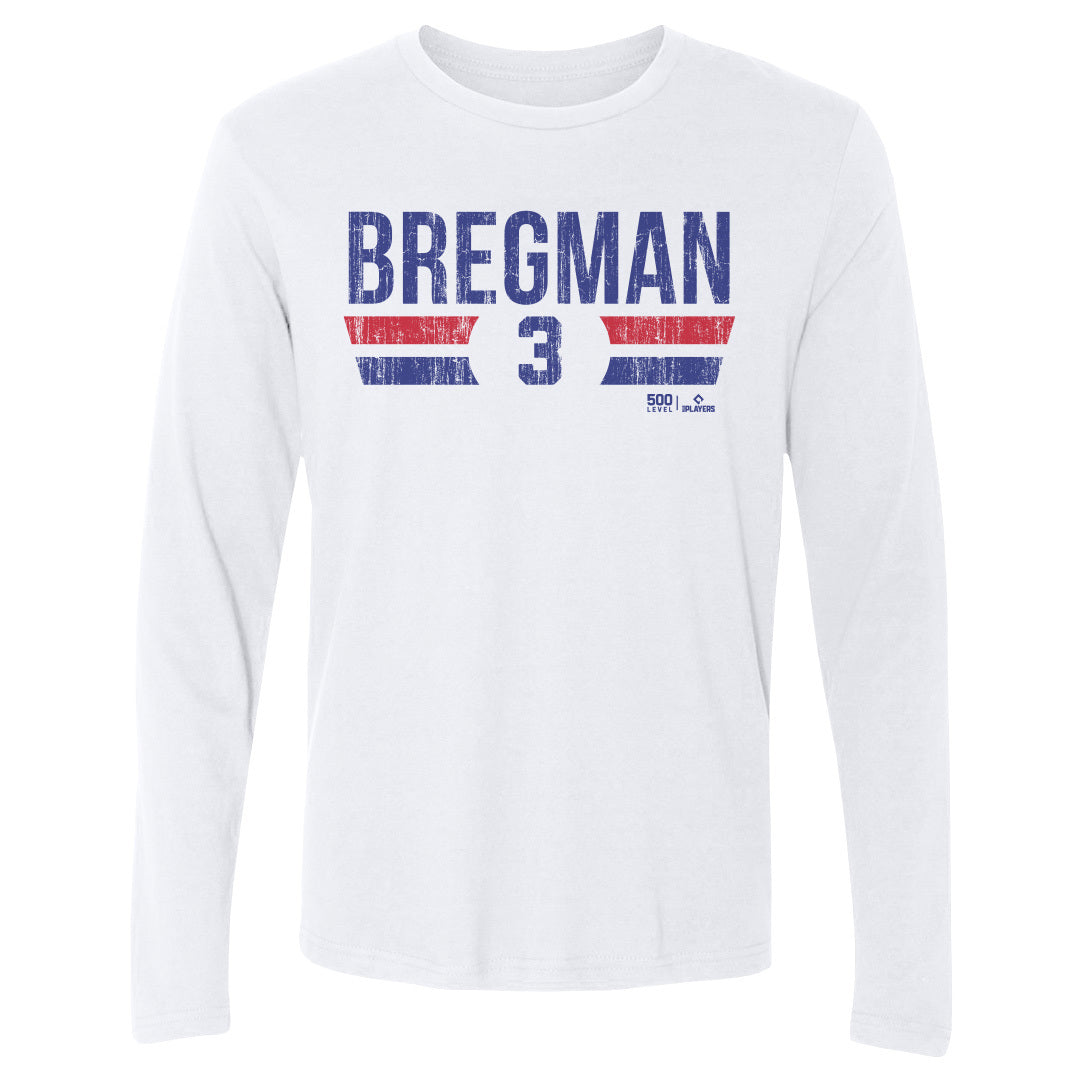 Alex Bregman Men's Long Sleeve T-Shirt | 500 LEVEL