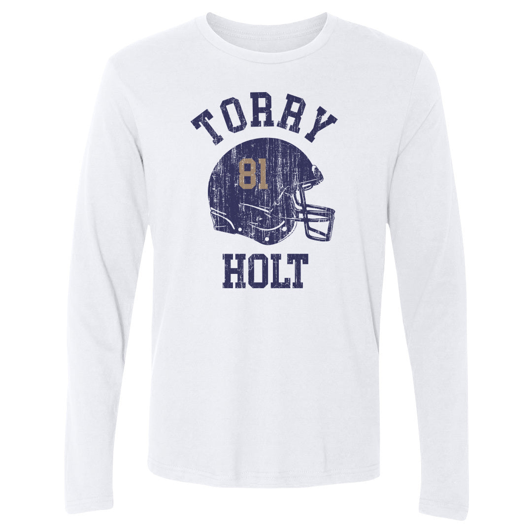 Torry Holt Men's Long Sleeve T-Shirt | 500 LEVEL