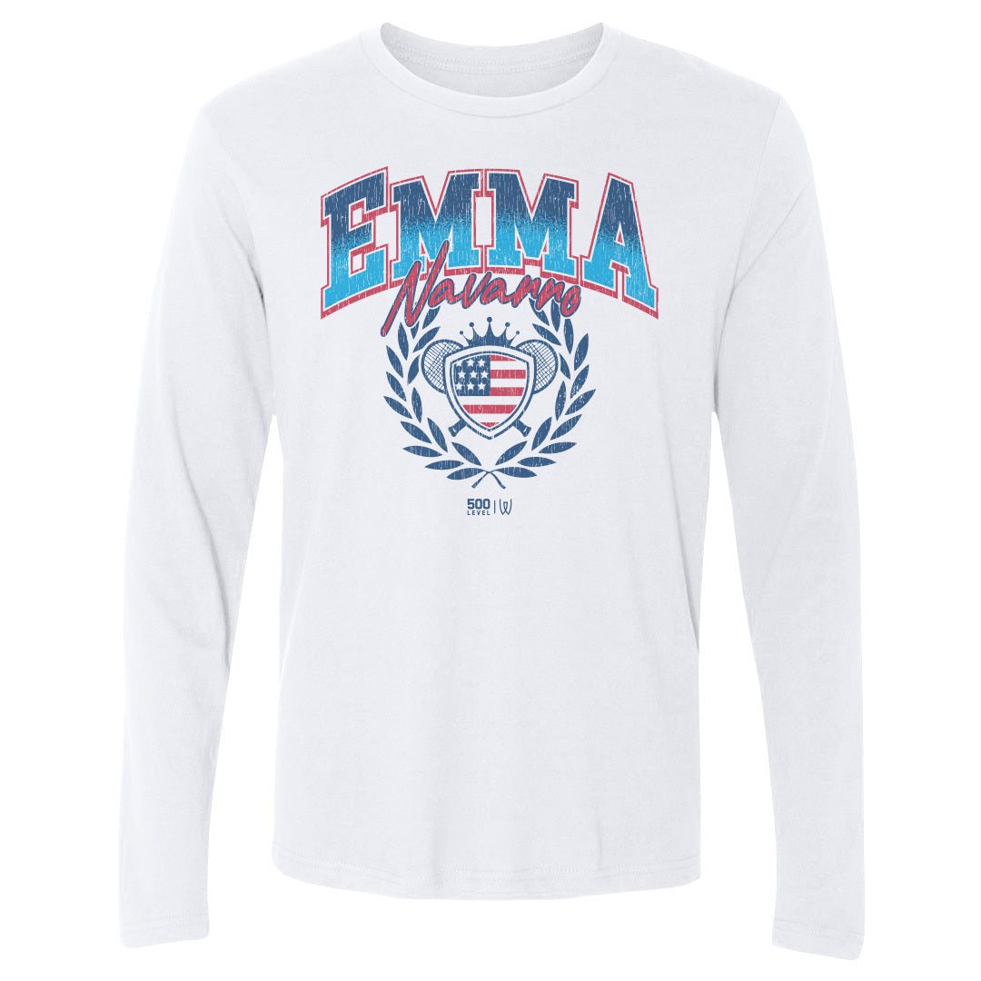 Emma Navarro Men's Long Sleeve T-Shirt | 500 LEVEL