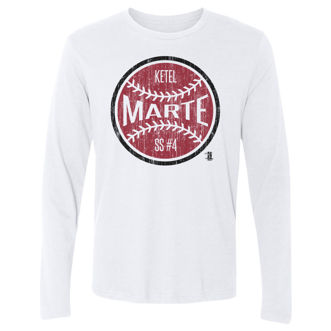 Ketel Marte Men's Long Sleeve T-Shirt | 500 LEVEL