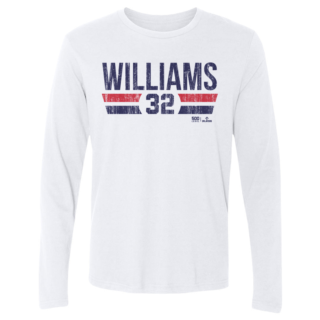 Gavin Williams Men's Long Sleeve T-Shirt | 500 LEVEL