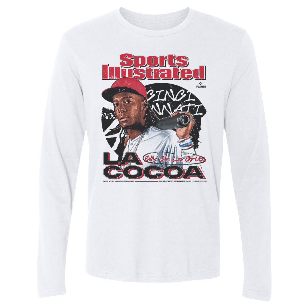 Elly De La Cruz Men's Long Sleeve T-Shirt | 500 LEVEL