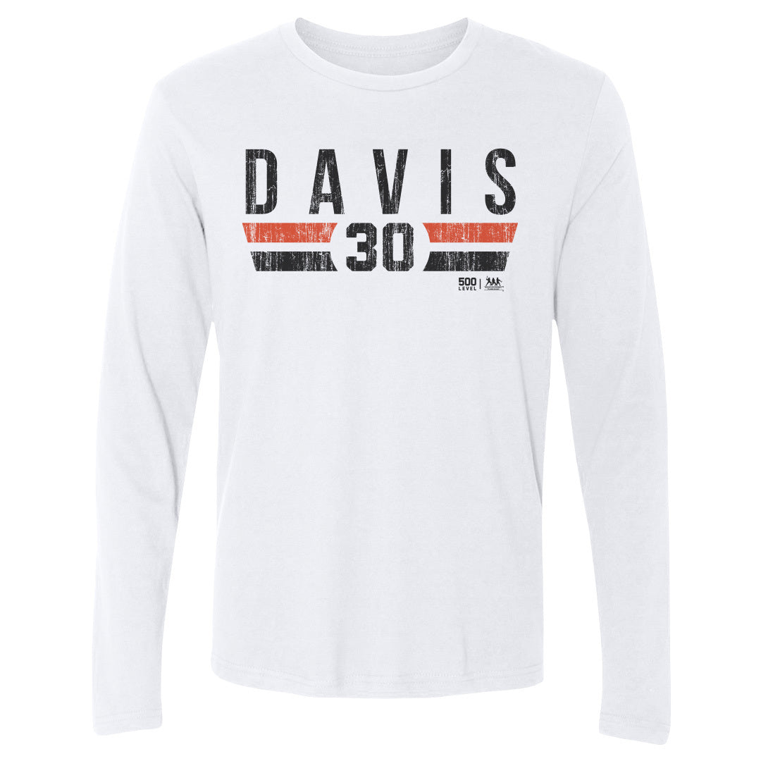 Chili Davis Men's Long Sleeve T-Shirt | 500 LEVEL