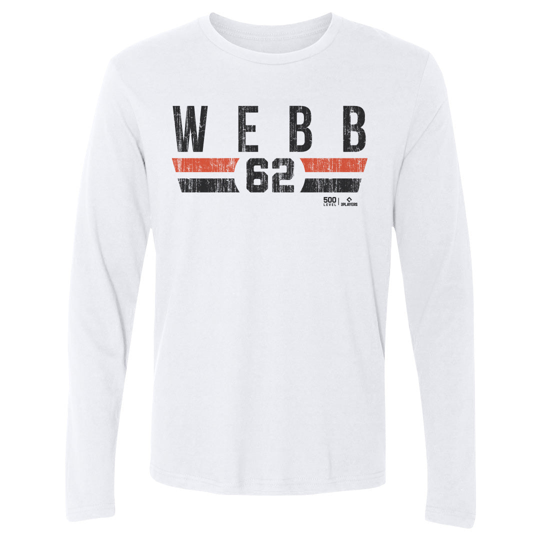 Logan Webb Men's Long Sleeve T-Shirt | 500 LEVEL