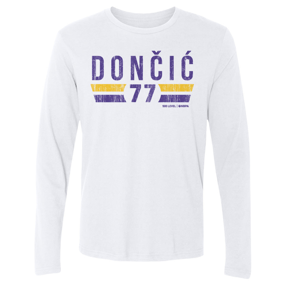 Luka Doncic Men's Long Sleeve T-Shirt | 500 LEVEL