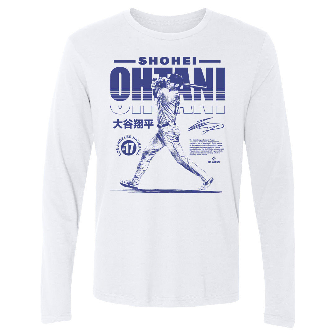 Shohei Ohtani Men's Long Sleeve T-Shirt | 500 LEVEL