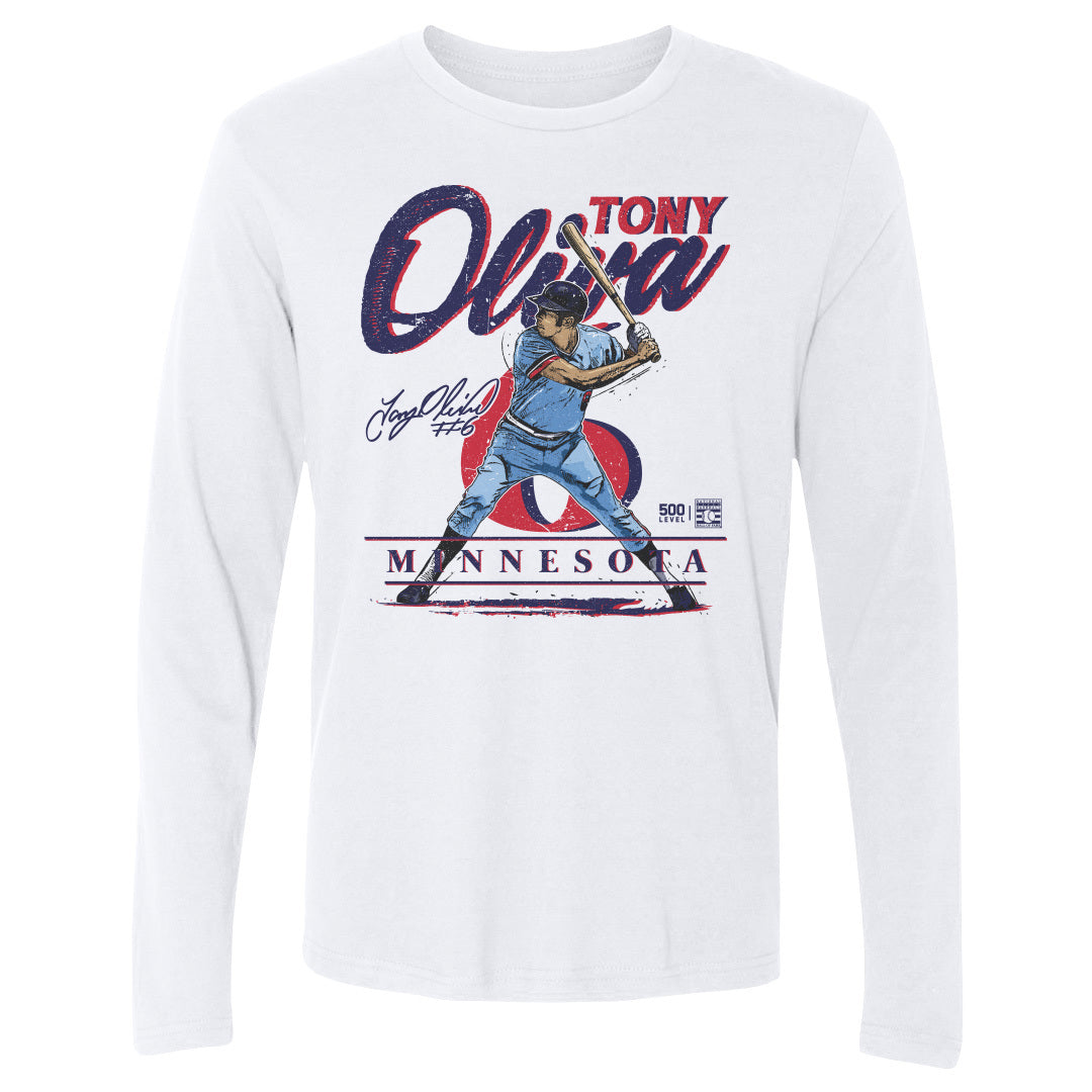 Tony Oliva Men's Long Sleeve T-Shirt | 500 LEVEL