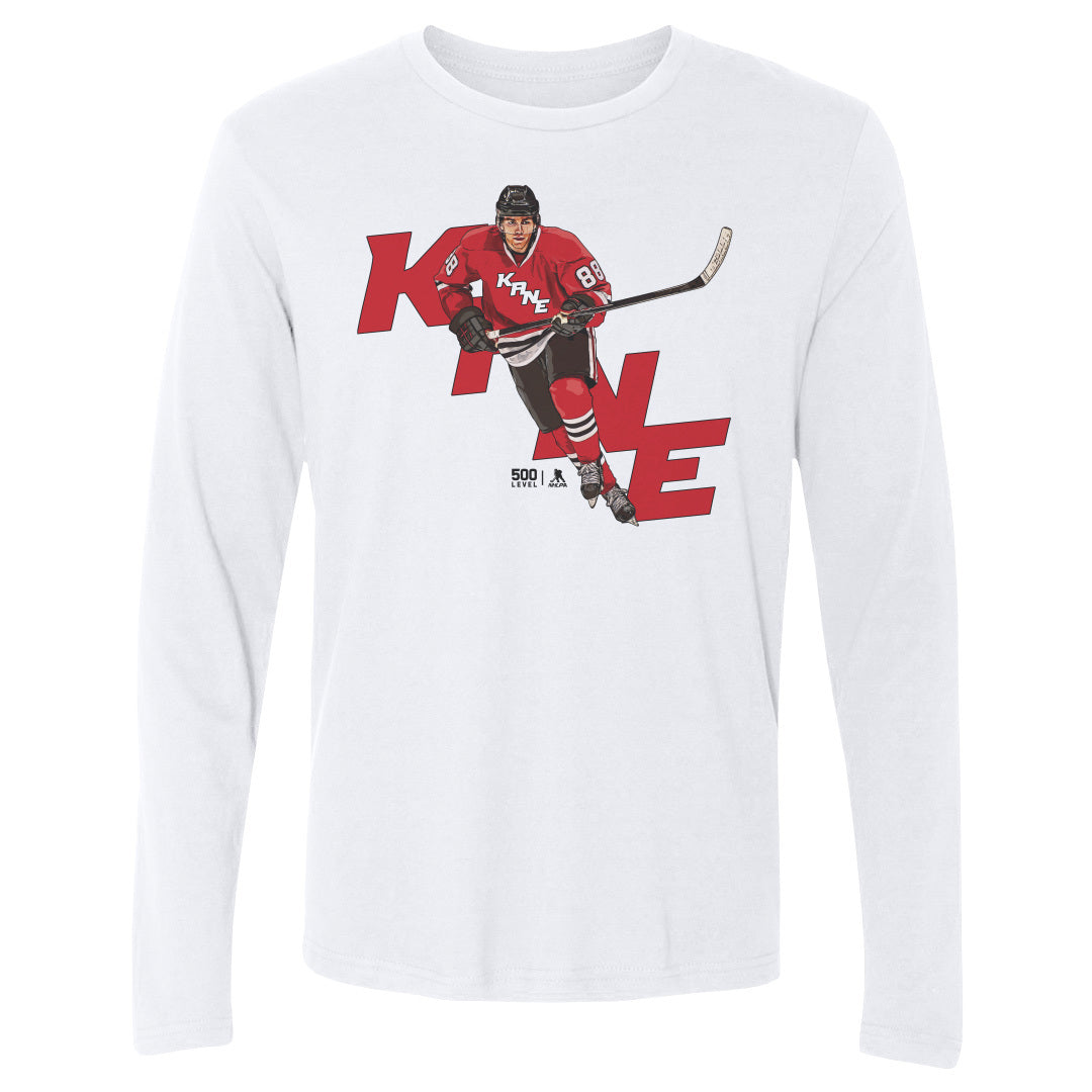 Patrick Kane Men's Long Sleeve T-Shirt | 500 LEVEL