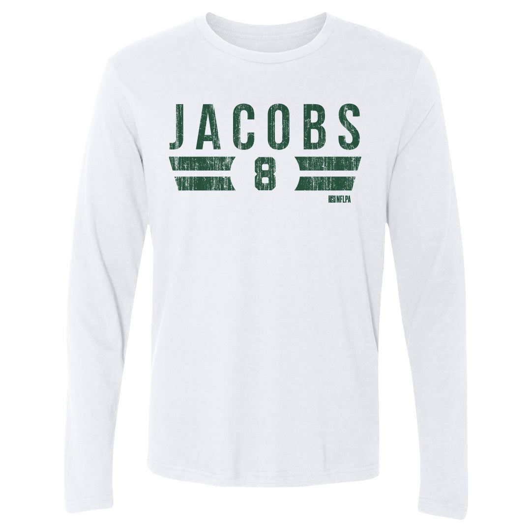 Josh Jacobs Men's Long Sleeve T-Shirt | 500 LEVEL