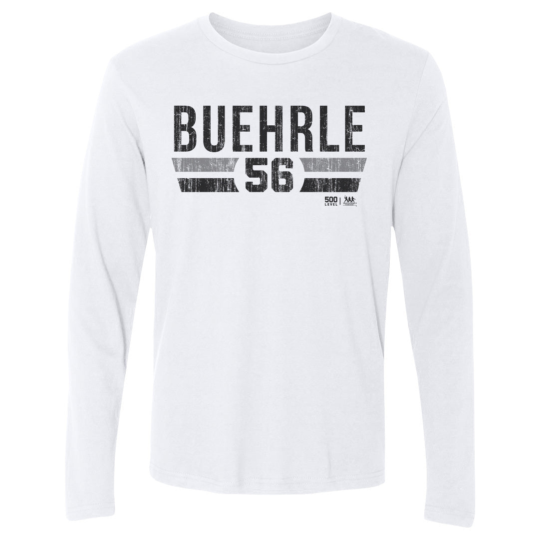 Mark Buehrle Men's Long Sleeve T-Shirt | 500 LEVEL