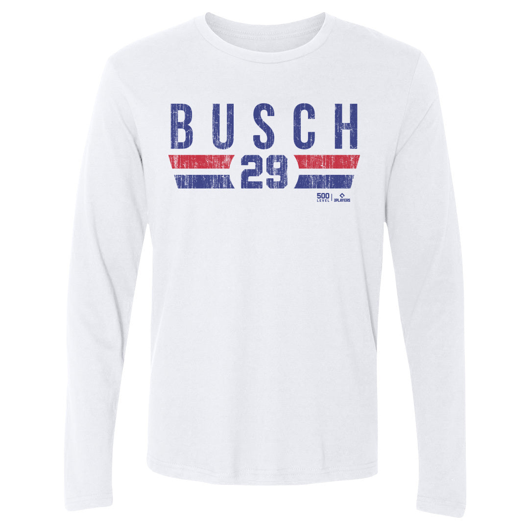 Michael Busch Men's Long Sleeve T-Shirt | 500 LEVEL