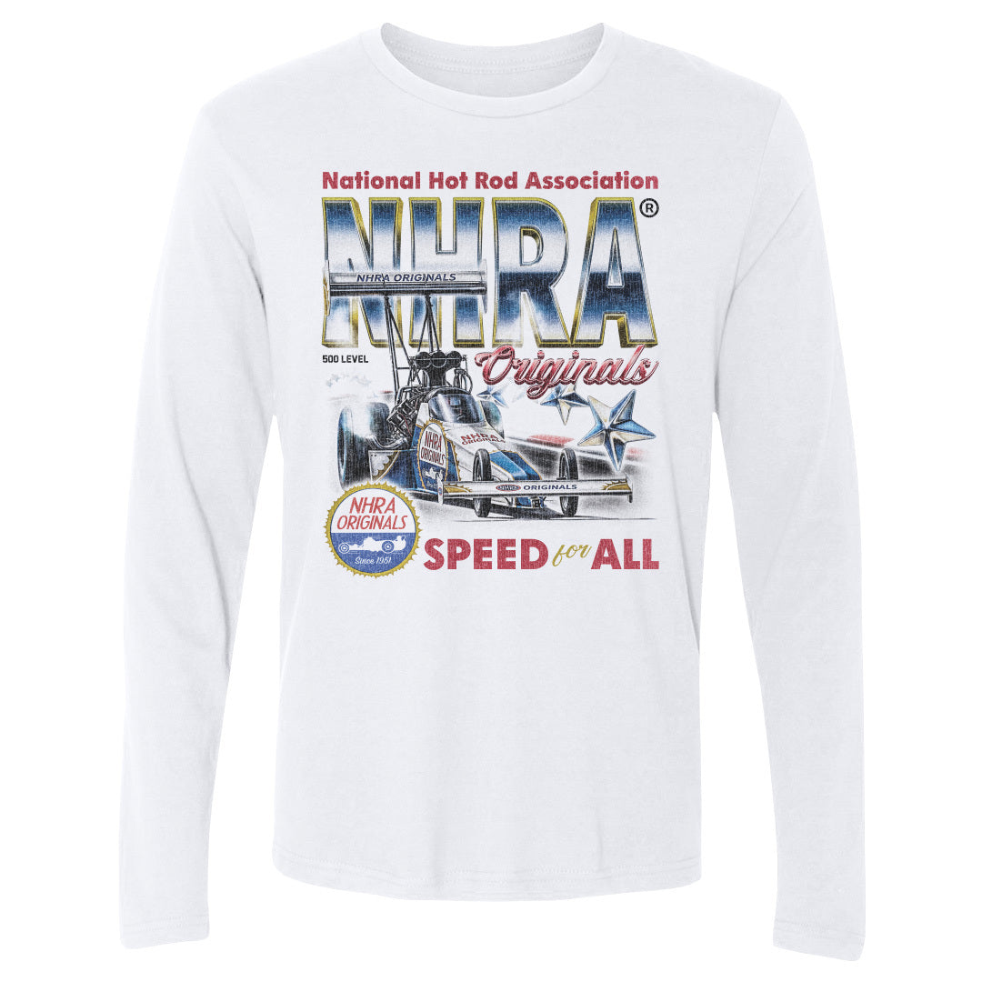 NHRA Men's Long Sleeve T-Shirt | 500 LEVEL