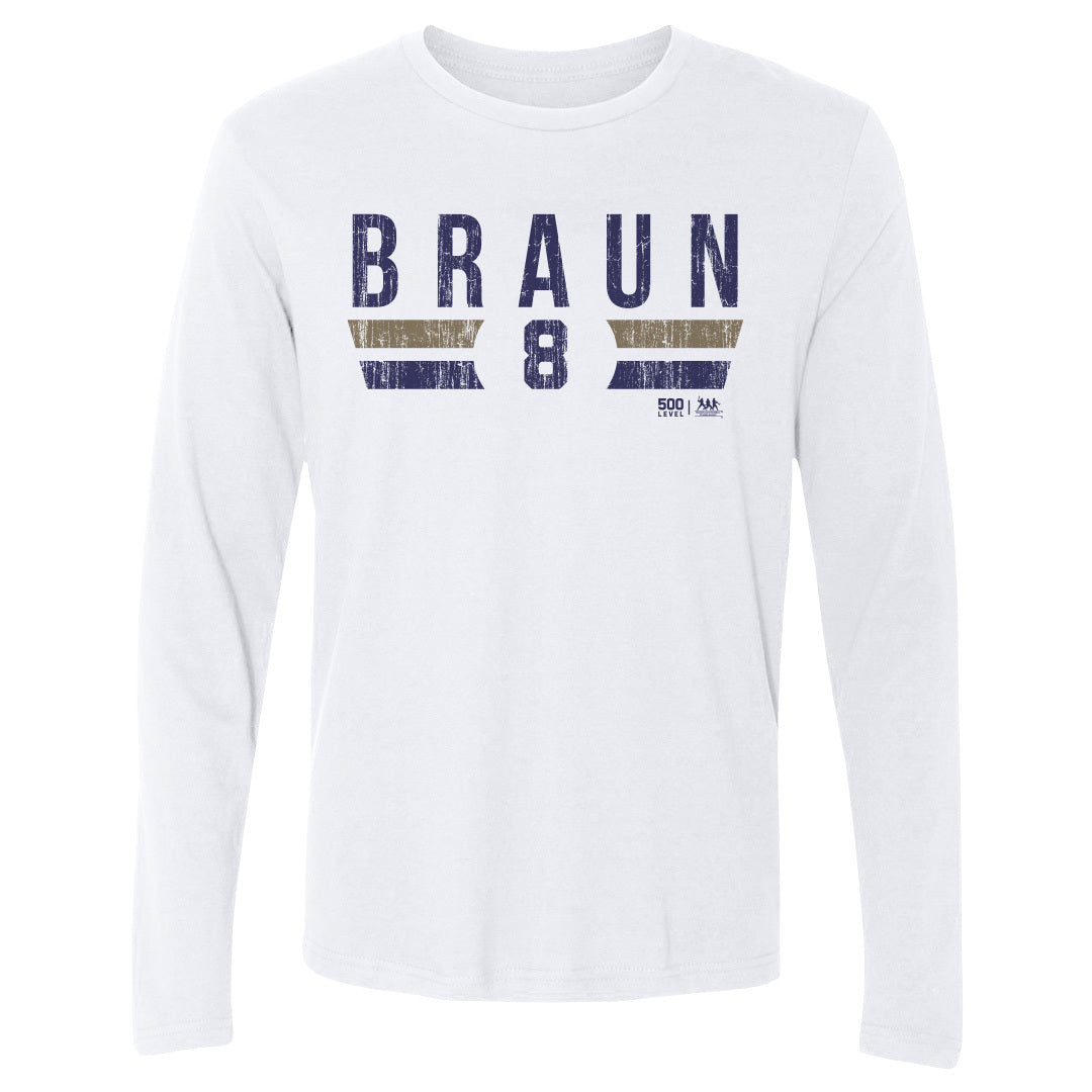 Ryan Braun Men's Long Sleeve T-Shirt | 500 LEVEL