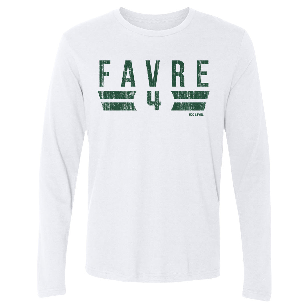 Brett Favre Men's Long Sleeve T-Shirt | 500 LEVEL