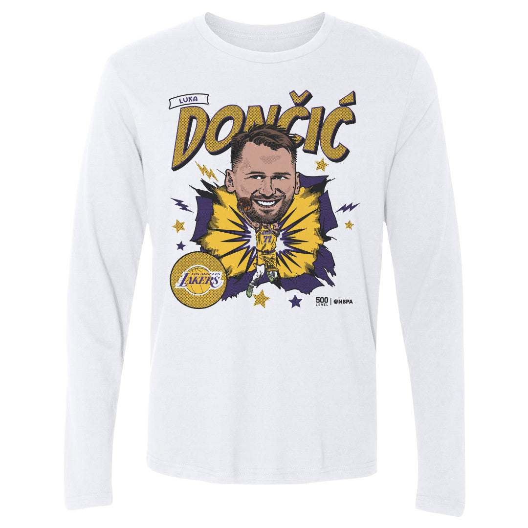 Luka Doncic Men's Long Sleeve T-Shirt | 500 LEVEL