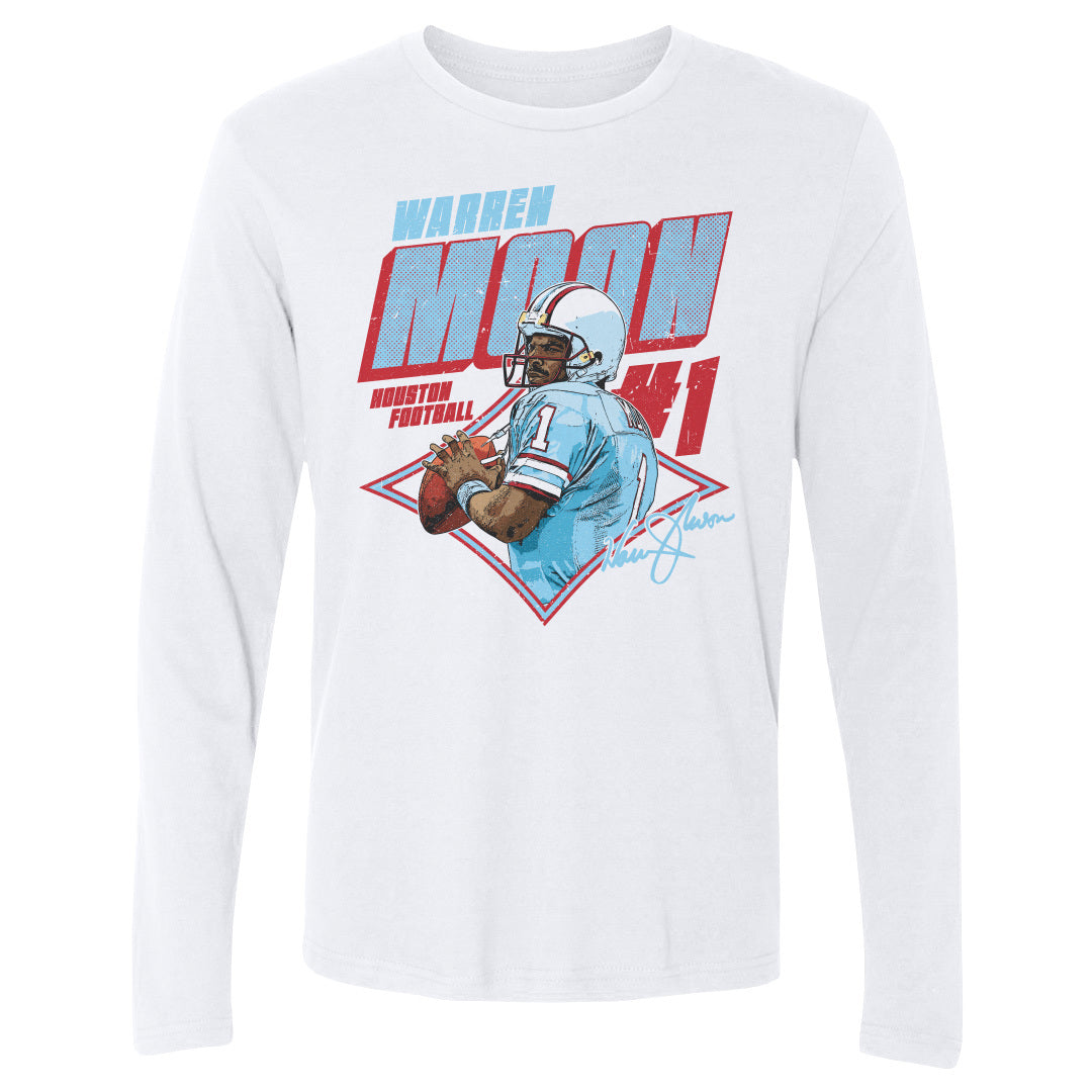 Warren Moon Men's Long Sleeve T-Shirt | 500 LEVEL