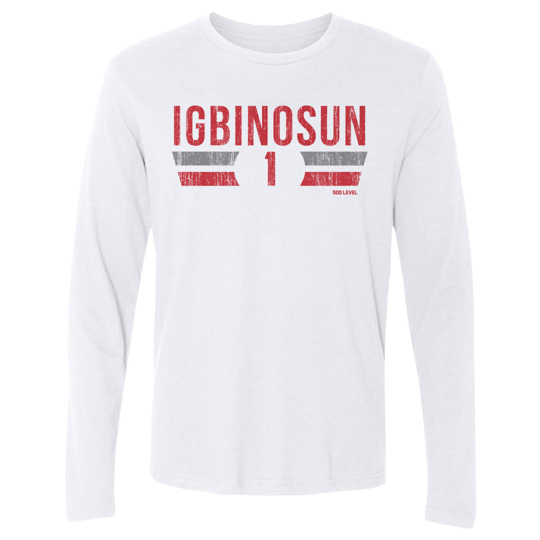 Davison Igbinosun Men's Long Sleeve T-Shirt | 500 LEVEL