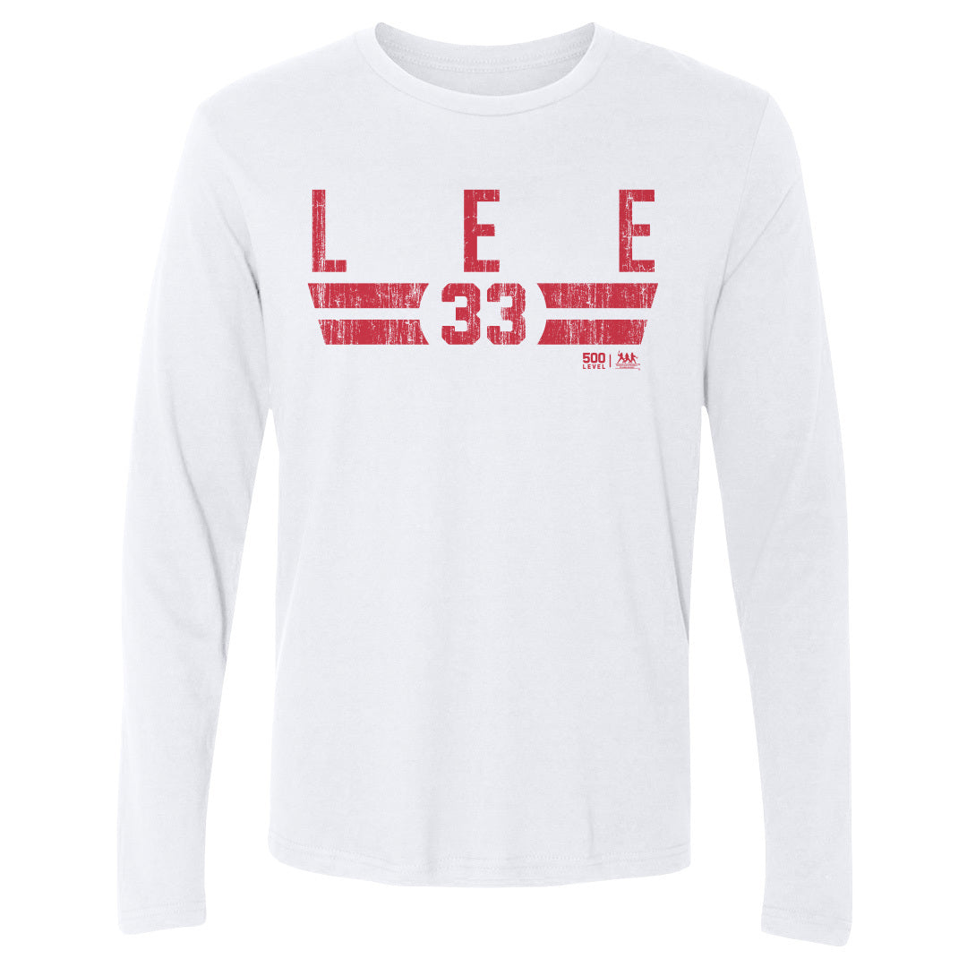 Cliff Lee Men's Long Sleeve T-Shirt | 500 LEVEL