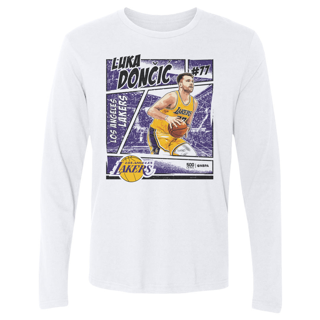 Luka Doncic Men's Long Sleeve T-Shirt | 500 LEVEL