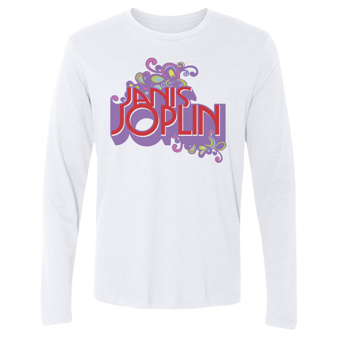 Janis Joplin Men's Long Sleeve T-Shirt | 500 LEVEL