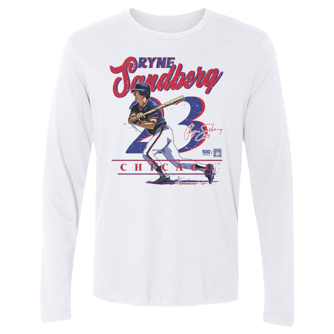 Ryne Sandberg Men's Long Sleeve T-Shirt | 500 LEVEL