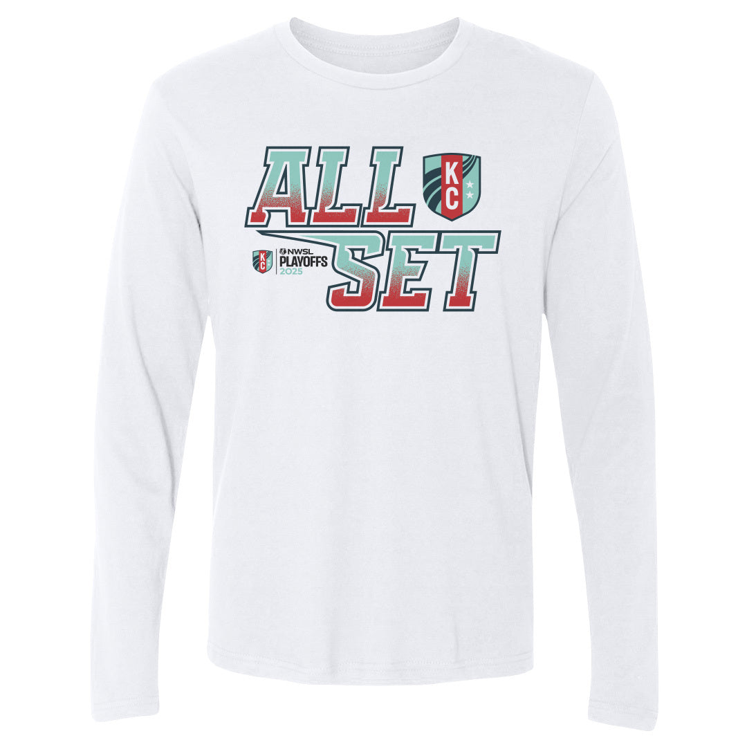 Kansas City Current Men's Long Sleeve T-Shirt | 500 LEVEL