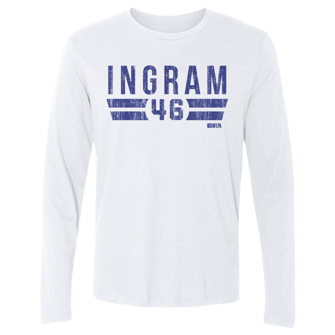 Ja'Marcus Ingram Men's Long Sleeve T-Shirt | 500 LEVEL