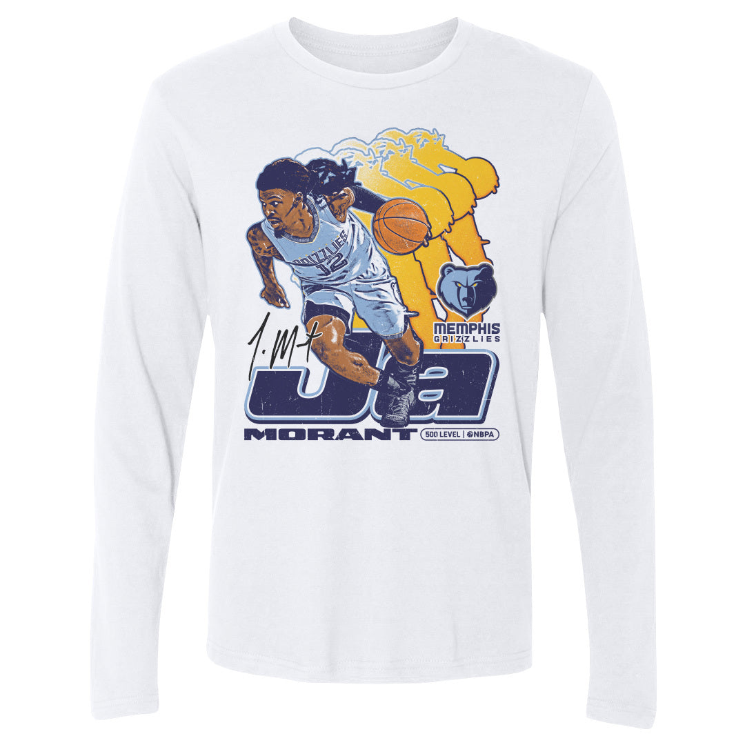 Ja Morant Men's Long Sleeve T-Shirt | 500 LEVEL