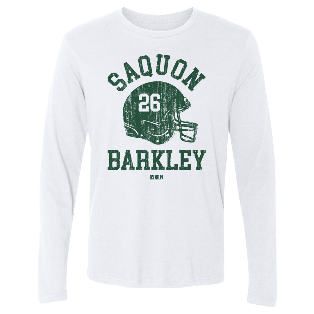 Saquon Barkley Men's Long Sleeve T-Shirt | 500 LEVEL