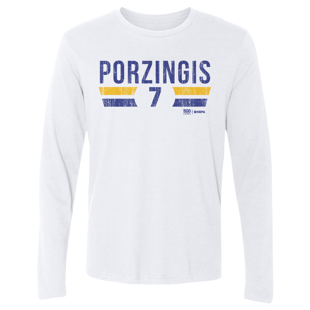 Kristaps Porzingis Men's Long Sleeve T-Shirt | 500 LEVEL