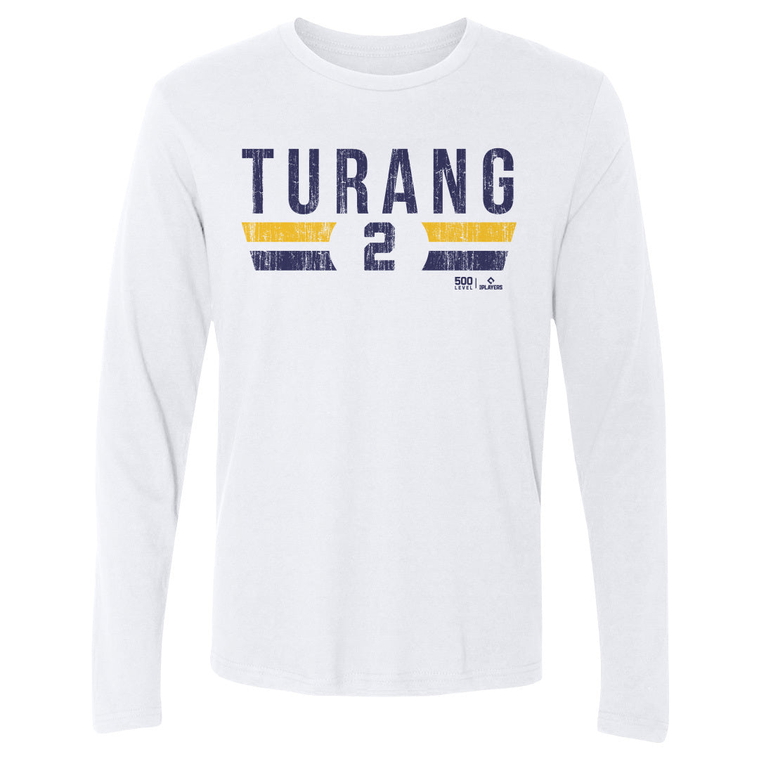 Brice Turang Men's Long Sleeve T-Shirt | 500 LEVEL