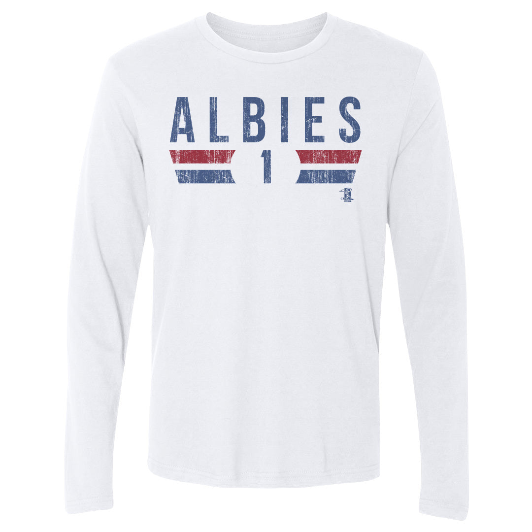 Ozzie Albies Men's Long Sleeve T-Shirt | 500 LEVEL