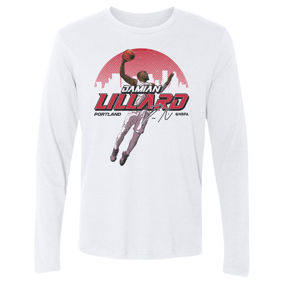 Damian Lillard Men's Long Sleeve T-Shirt | 500 LEVEL