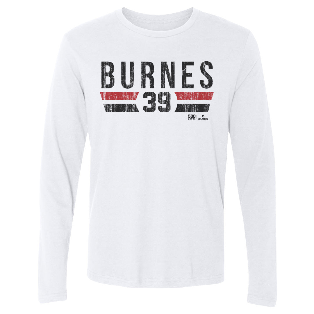Corbin Burnes Men's Long Sleeve T-Shirt | 500 LEVEL