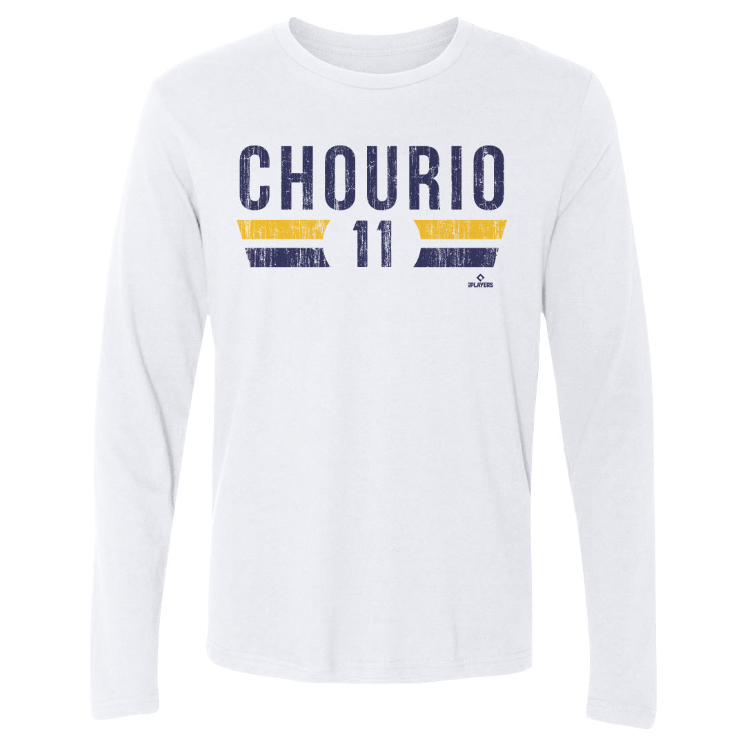 Jackson Chourio Men's Long Sleeve T-Shirt | 500 LEVEL