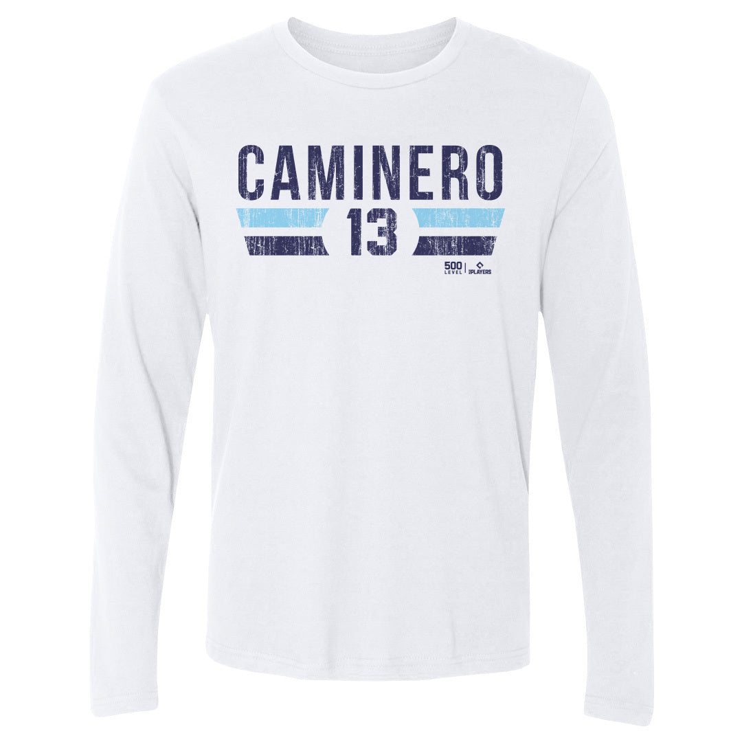 Junior Caminero Men's Long Sleeve T-Shirt | 500 LEVEL