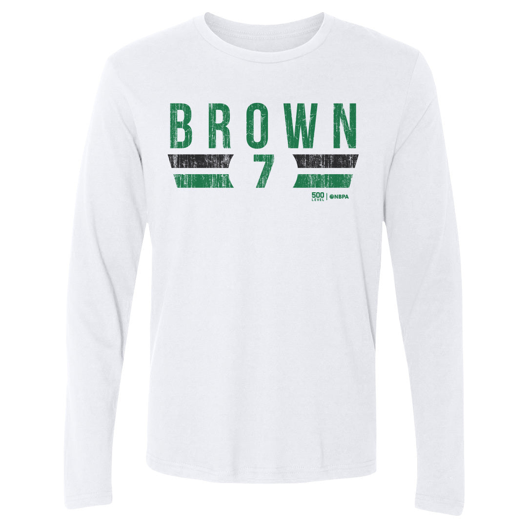 Jaylen Brown Men's Long Sleeve T-Shirt | 500 LEVEL