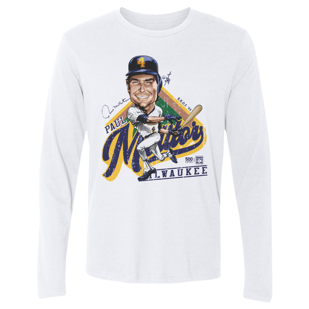 Paul Molitor Men's Long Sleeve T-Shirt | 500 LEVEL