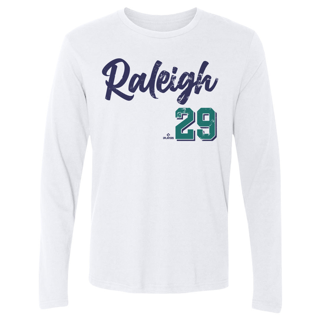 Cal Raleigh Men's Long Sleeve T-Shirt | 500 LEVEL