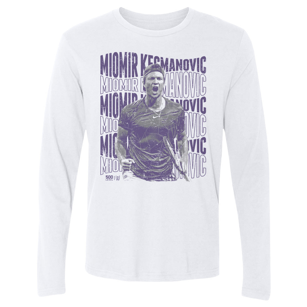 Miomir Kecmanovic Men's Long Sleeve T-Shirt | 500 LEVEL