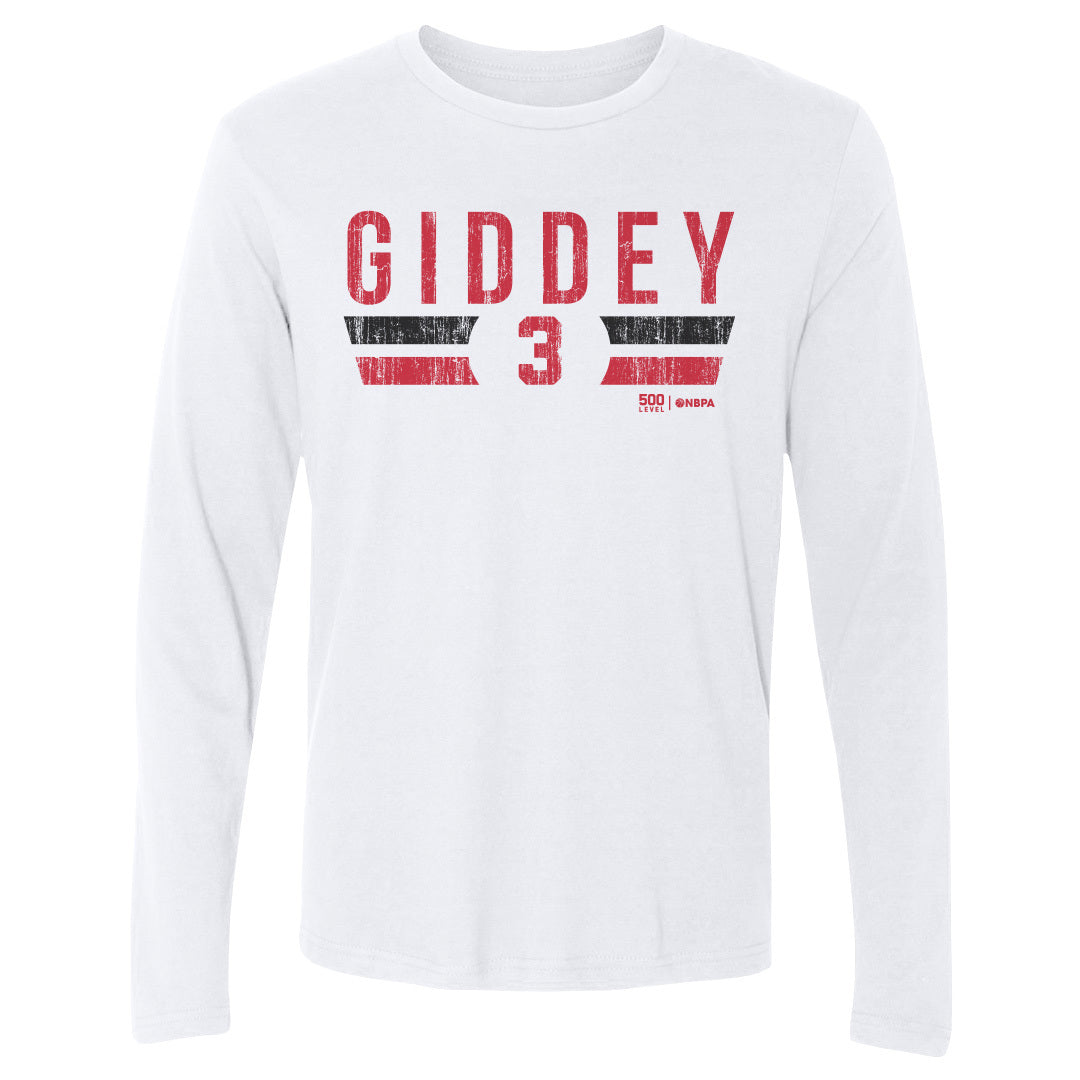 Josh Giddey Men's Long Sleeve T-Shirt | 500 LEVEL