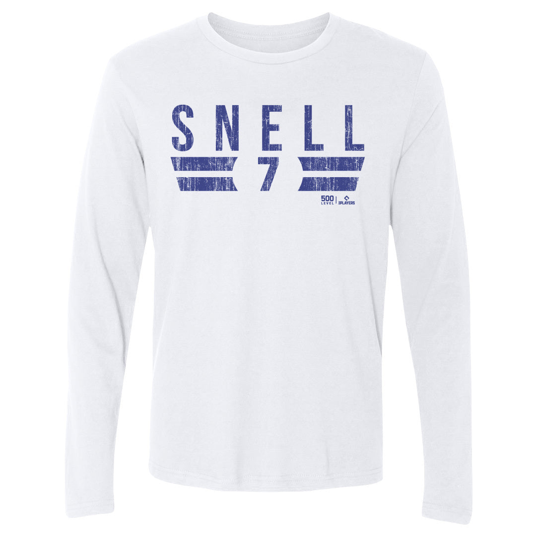 Blake Snell Men's Long Sleeve T-Shirt | 500 LEVEL