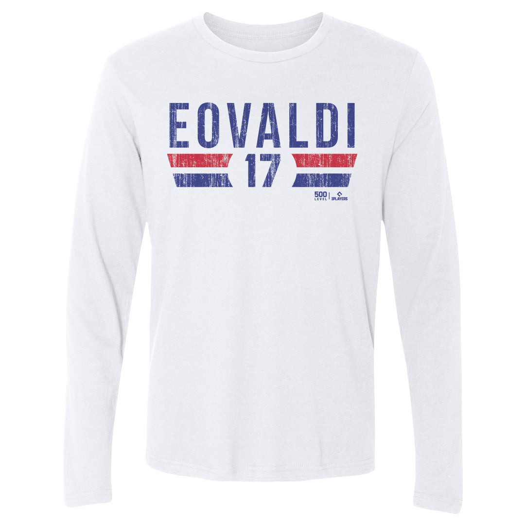 Nathan Eovaldi Men's Long Sleeve T-Shirt | 500 LEVEL