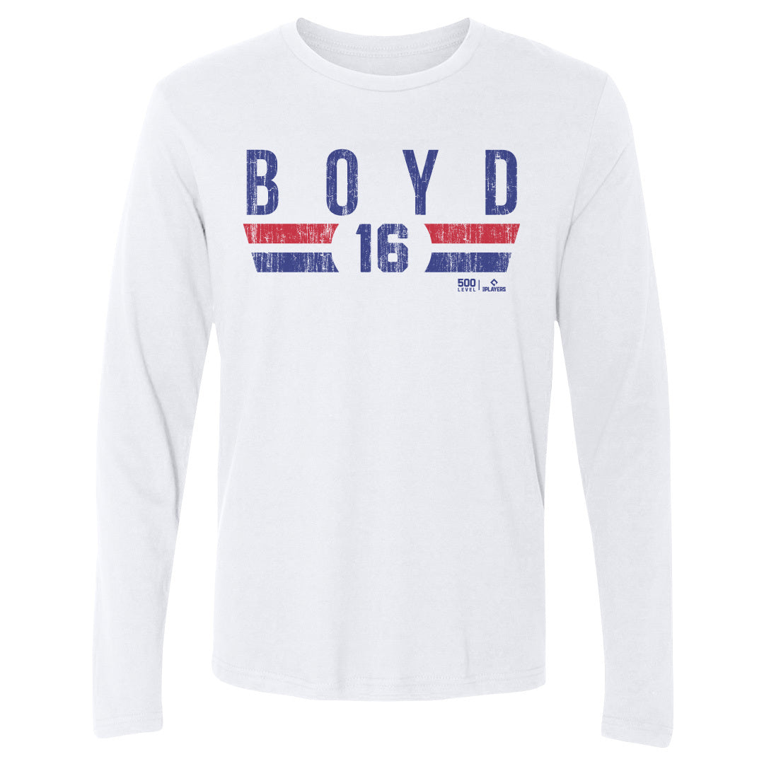 Matthew Boyd Men's Long Sleeve T-Shirt | 500 LEVEL