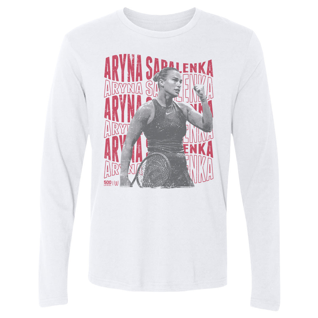 Aryna Sabalenka Men's Long Sleeve T-Shirt | 500 LEVEL