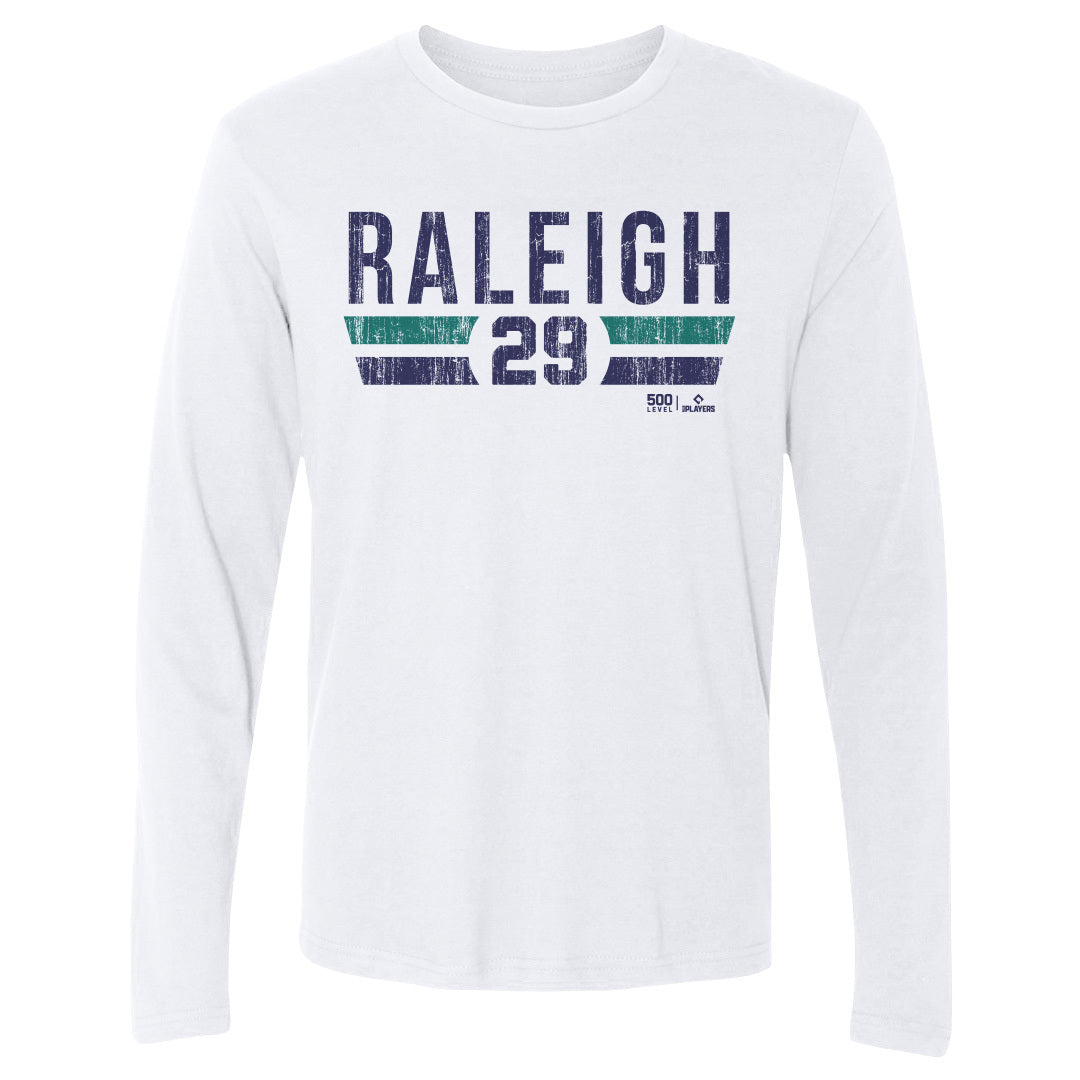 Cal Raleigh Men's Long Sleeve T-Shirt | 500 LEVEL